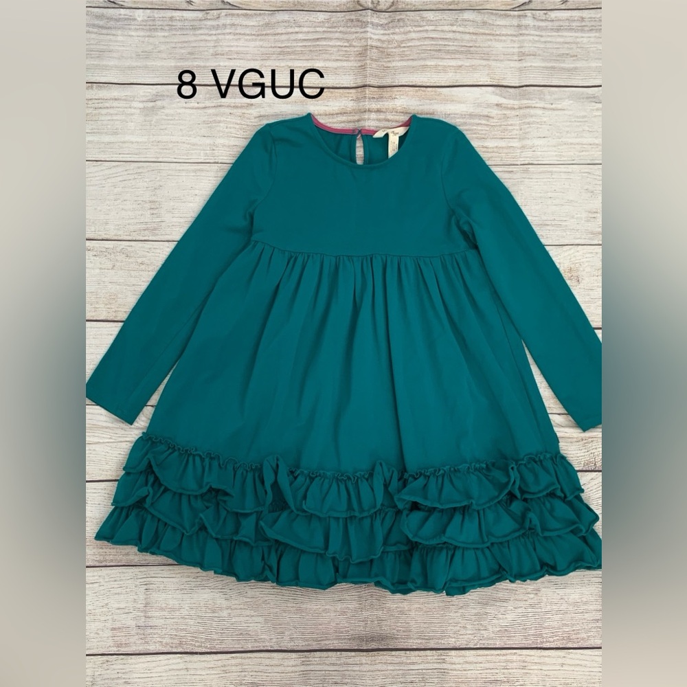 Matilda Jane Teal Ruffle Dress